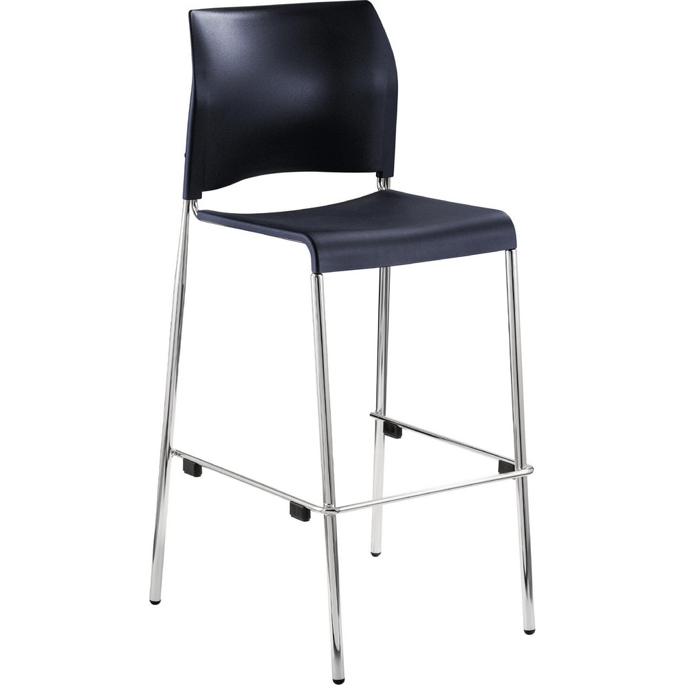 Stationary Stools, Seat Depth: 16.75in , Seat Width: 16.75in , Product Type: Fixed Height Stool, Stool with Back , Base Type: 4 Legs  MPN:8804B-11-04