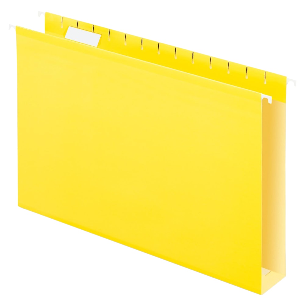 Oxford Extra-Capacity Box-Bottom Hanging Folders, Legal Size, Yellow, Box Of 25 (Min Order Qty 2) MPN:4153X2-YEL