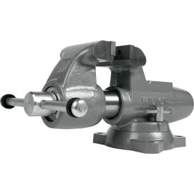 Wilton Machinist Jaw Round Channel Vise with Swivel Base 5