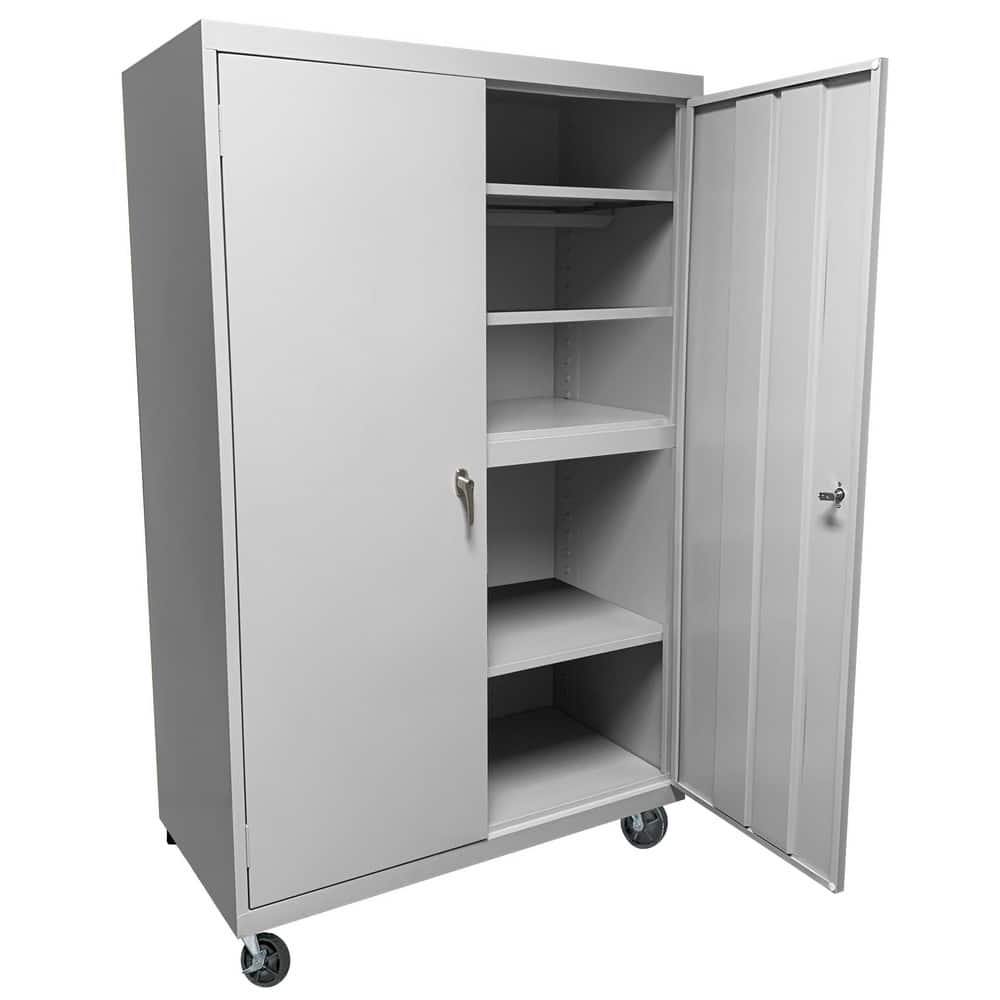 Storage Cabinets, Cabinet Type: Mobile Storage, Lockable Storage , Cabinet Material: Steel , Width (Inch): 36in , Depth (Inch): 24in  MPN:MAAH-3624RBWAL