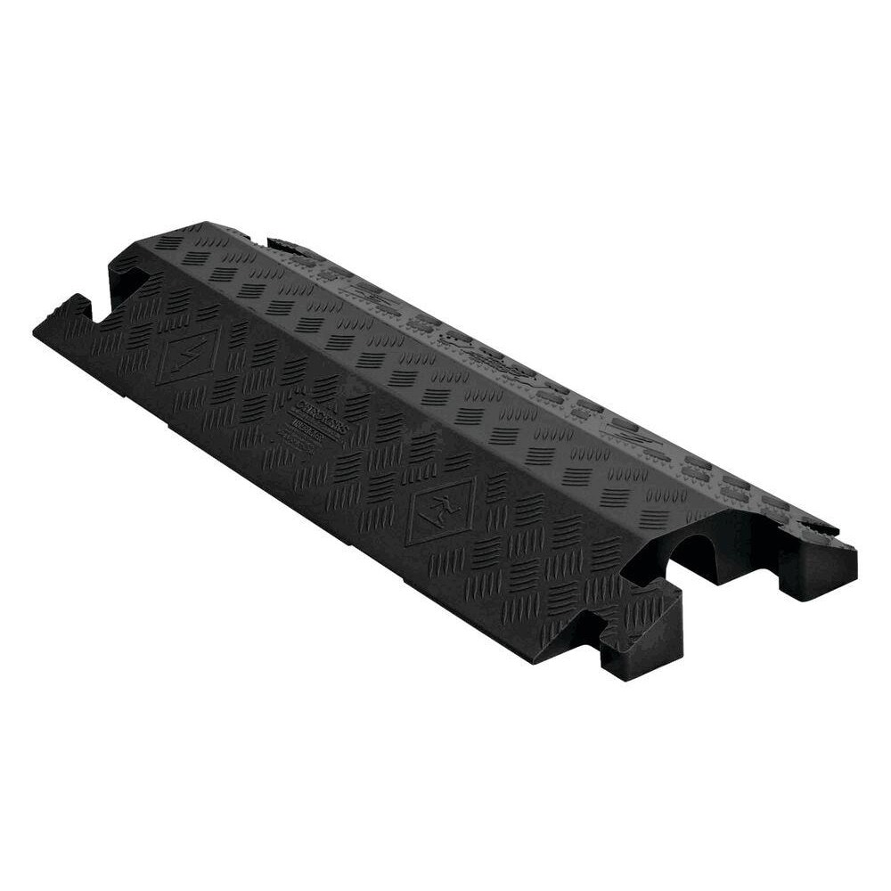 Cable Ramps, Ramp Style: Drop Over , Connection Type: T-Shaped , Work Load Limit (Lb.): 23400lb , Number of Channels: 1 , Overall Length (mm): 36.00in  MPN:CP1X225-GP-DO-B