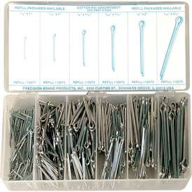 600 Piece Cotter Pin Assortment - Made In USA 12905