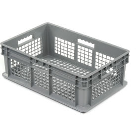 GoVets™ Mesh Straight Wall Container 23-3/4