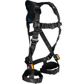 FallTech FT-One Fit Non-Belted Full Body Harness Standard 1 D-Ring Quick-Connect Legs 3X Large 8129QC3X