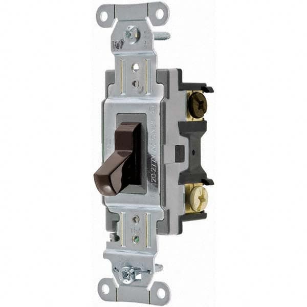 Toggle Switches, Switch Type: Medium Duty , Switch Sequence: Off-On , Contact Form: SPDT , Actuator Type: Toggle , Terminal Type: Screw  MPN:CSB315