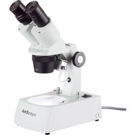 AmScope SE306R-AZ 20X-80X Binocular Stereo Microscope with Dual Halogen Lights SE306R-AZ