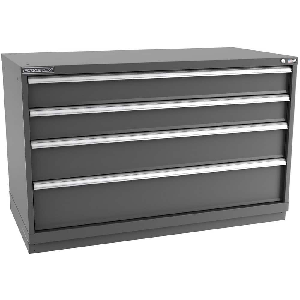 Storage Cabinets, Cabinet Type: Welded Storage Cabinet , Cabinet Material: Steel , Width (Inch): 56-1/2 , Depth (Inch): 22-1/2 , Cabinet Door Style: Solid  MPN:DS1500401ILC-DG