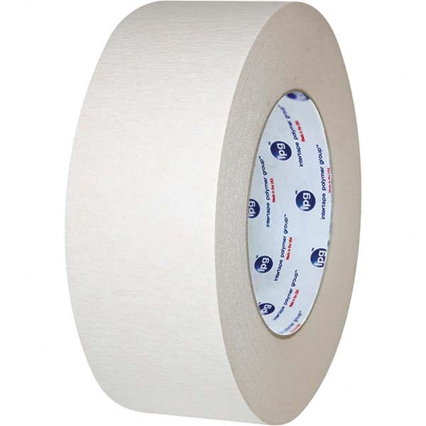 Natural Double-Sided Paper Tape: 1219.2 mm Wide, 32.9 m Long, 6 mil Thick, Rubber Adhesive MPN:73986