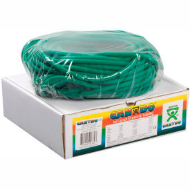 CanDo® Latex-Free Exercise Tubing Green 100' Roll/Box 10-5723