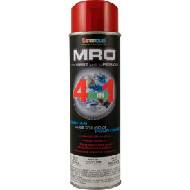 MRO Industrial Enamel 20 Oz. Safety Red 6 Cans/Case - 620-1423 620-1423