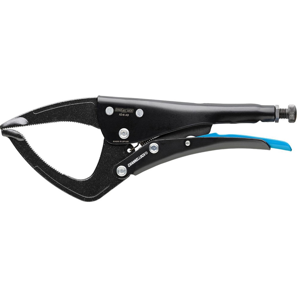 Locking Pliers, Jaw Texture: Serrated , Jaw Style: Large Jaw, Locking , Overall Length Range: 10 in & Longer , Overall Length (Inch): 10in  MPN:104-10