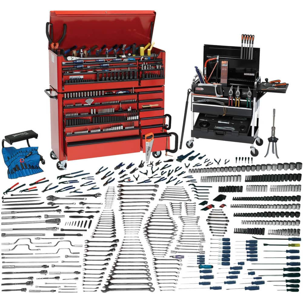 Combination Hand Tool Sets, Set Type: Mega metric tools , Number Of Pieces: 500 , Measurement Type: Metric , Drive Size: 1/4, 3/8, 1/2, 3/4  MPN:JHWMEGAMM