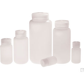 Qorpak® 2oz Natural HDPE Wide Mouth Lab Style Bottle with 28-415 Natural PP Linerless Cap 72PK PLA-03170