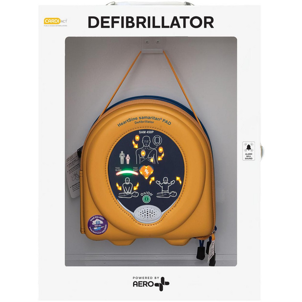 Defibrillators (AED), Defibrillator Type: Semi-Automatic , Battery Chemistry: Lithium-ion , Battery Size: Stryker Custom Battery , Number Of Batteries: 1  MPN:CA-P4-450P