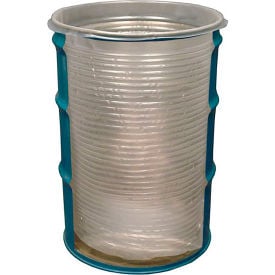 MOR Liners Accordion Rigid Drum Insert 15 Mil Thick 30 Gallon Capacity - Pkg Qty 25 3015ACCMOR