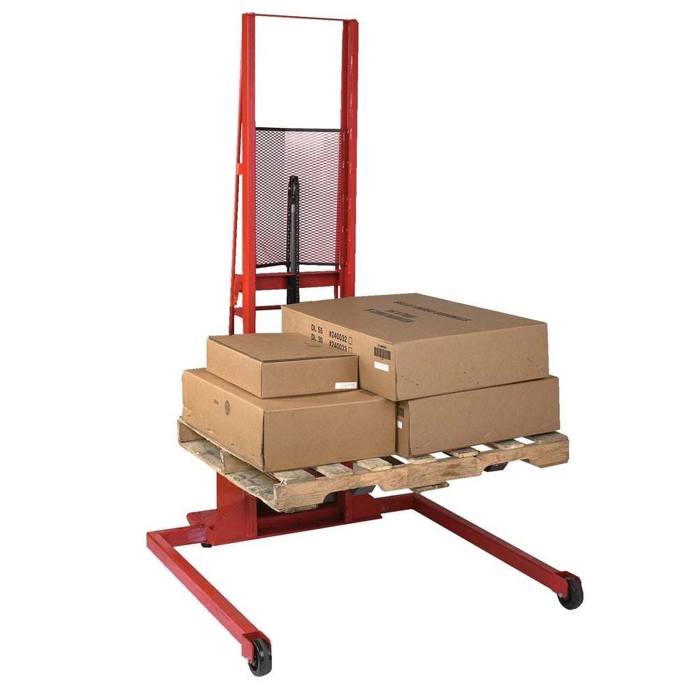 Manually Operated Lifts, Lift Type: Steel Stacker Lift , Type: Stacker , Load Capacity: 100lb , Load Capacity (Lb. - 3 Decimals): 100.000  MPN:260075