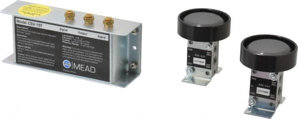 2-Hand Control Logic Unit Air Valve: Two Hand Control Actuator, 4 Position, NPTF Thread MPN:CSV-107LS2