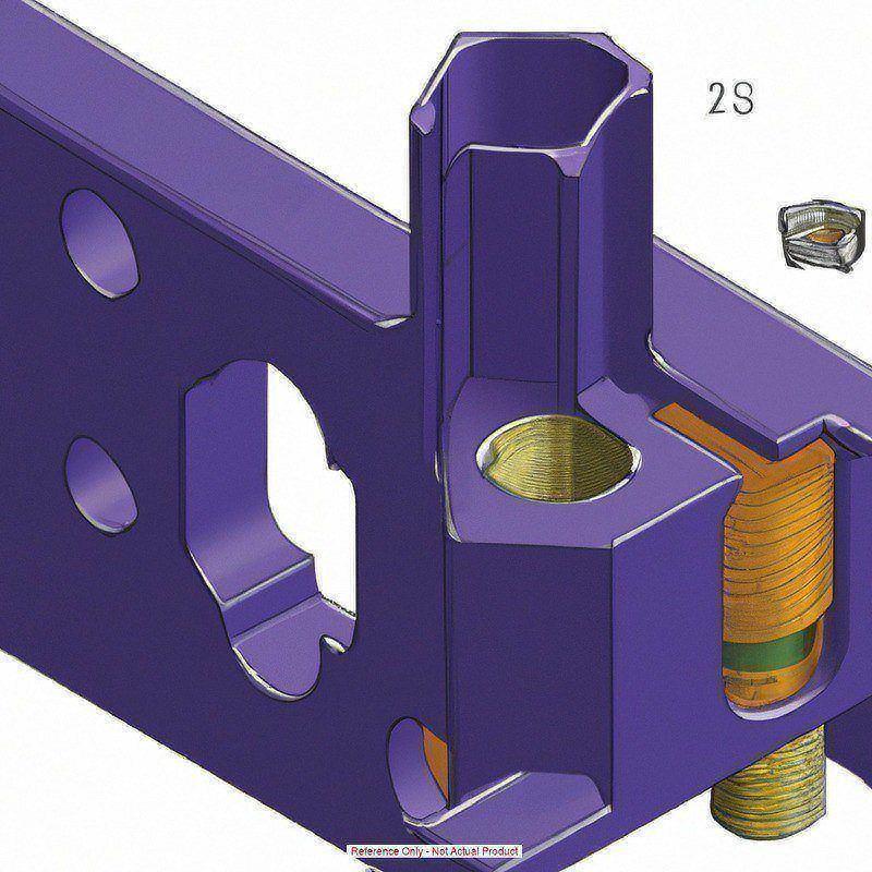 S/S 1/4-20 Roll-In T-Nut w/Ball/Sprg 10S MPN:3670