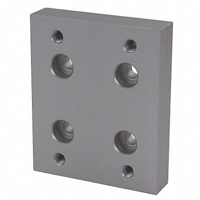 Flange Mount Caster Base Plate Quad MPN:2420