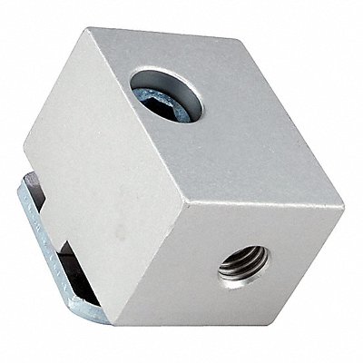 Panel Mount Block Anodized Aluminum MPN:40-2425