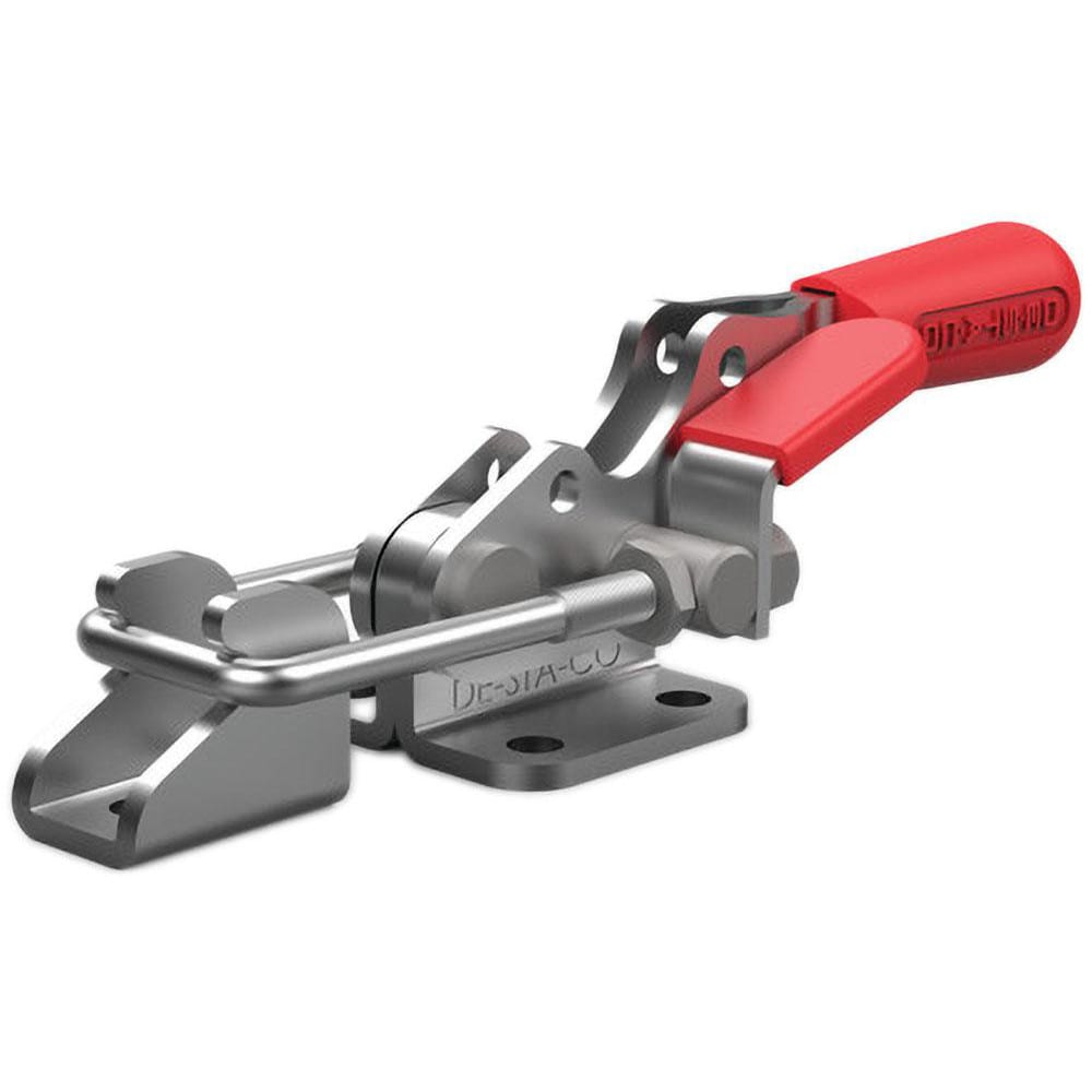 Pull-Action Latch Clamps, Clamping Orientation: Horizontal , Bar Style: U-Hook , Load Capacity (N): 1601.36 , Load Capacity (Lb. - 3 Decimals): 360.000  MPN:323-SS-M-25