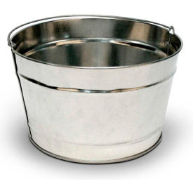 Smokers' Outpost® 16-Quart Pail Galvanized Steel 796200