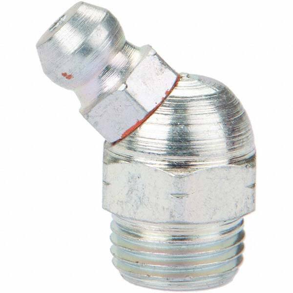 Pipe Thread Grease Fitting: 1/8-28 BSPT MPN:GFTR1-8/2845ST5