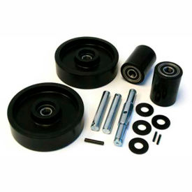 Complete Wheel Kit for Manual Pallet Jack GWK-4YX96-CK - Fits Dayton Model # 4YX96 GWK-4YX96-CK