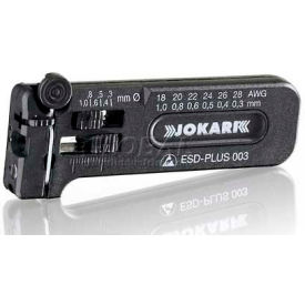 Jokari® ESD-Plus 003 Micro Precision Wire Strippers for 0.30 - 1mm Solid and Stranded Wires ESD-Plus 003