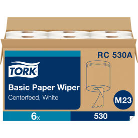 Tork® Centerfeed Hand Towel 2-Ply 7-3/5 x 11-3/4 White 530/Roll 6 Roll/Carton RC530