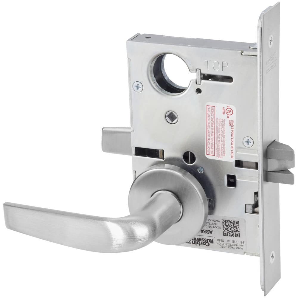 Lever Locksets, Lockset Type: Passage , Key Type: Keyed Different , Back Set: 2-3/4 (Inch), Cylinder Type: None , Material: Metal  MPN:ML2010 CSA 626