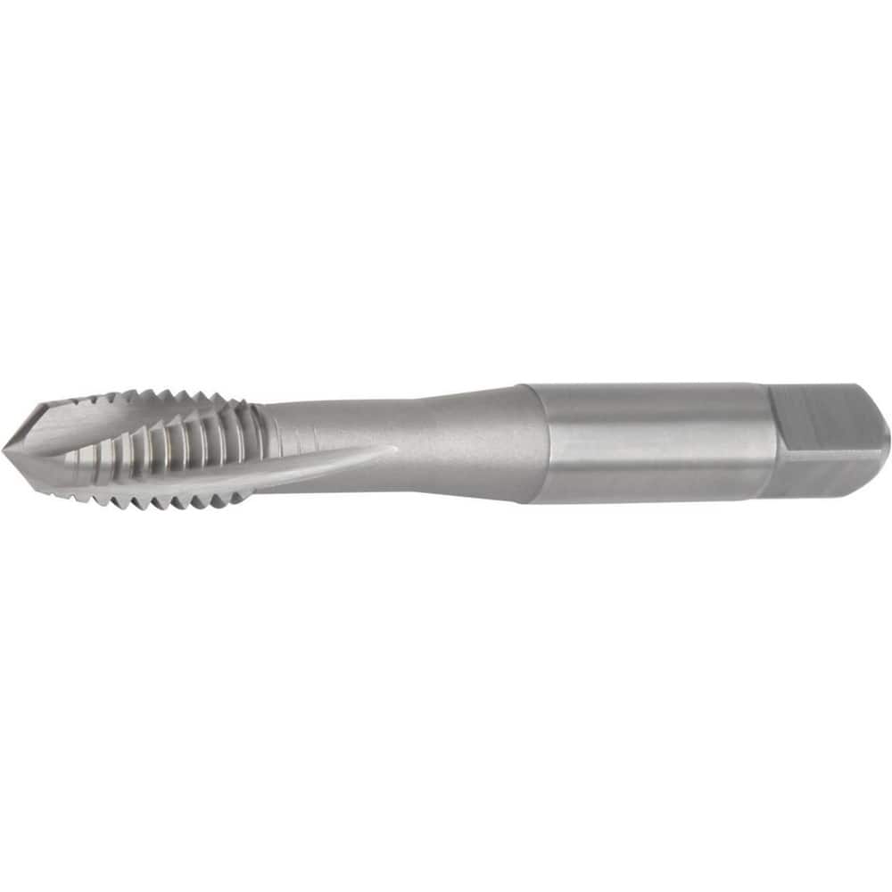Spiral Flute Tap: #6-32 UNC, 3 Flutes, Plug, 2B Class of Fit, Powdered Metal, Nitride Coated MPN:5562944