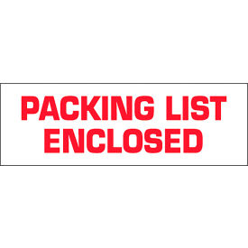 Tape Logic® Carton Sealing Tape Packing List Enclosed 3