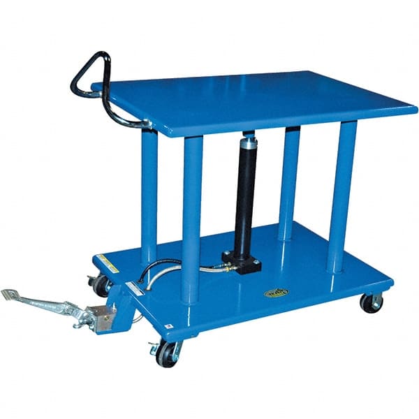 Mobile Air Lift Table: 4,000 lb Capacity, 36