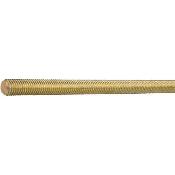 Threaded Rod: 3/4-16, 6' Long, Stainless Steel MPN:55439