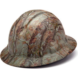 Ridgeline Full Brim Hard Hat Mate Camo Pattern 4-Point Ratchet Suspension - Pkg Qty 12 HP54119