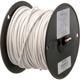 Allpoints 38-1347 High Temperature Wire; #14 Gauge; Stranded SRGN; White; 250' Roll 381347