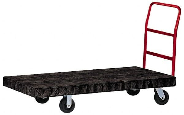 Platform Truck: 2,000 lb Capacity, Structural Foam Deck, 24