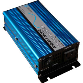 AIMS Power 300 Watt 24 Volt Pure Sine Inverter PWRI30024S PWRI30024S