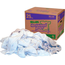 Reclaimed Rags - White Fleece 25 Lbs. 99203 99203