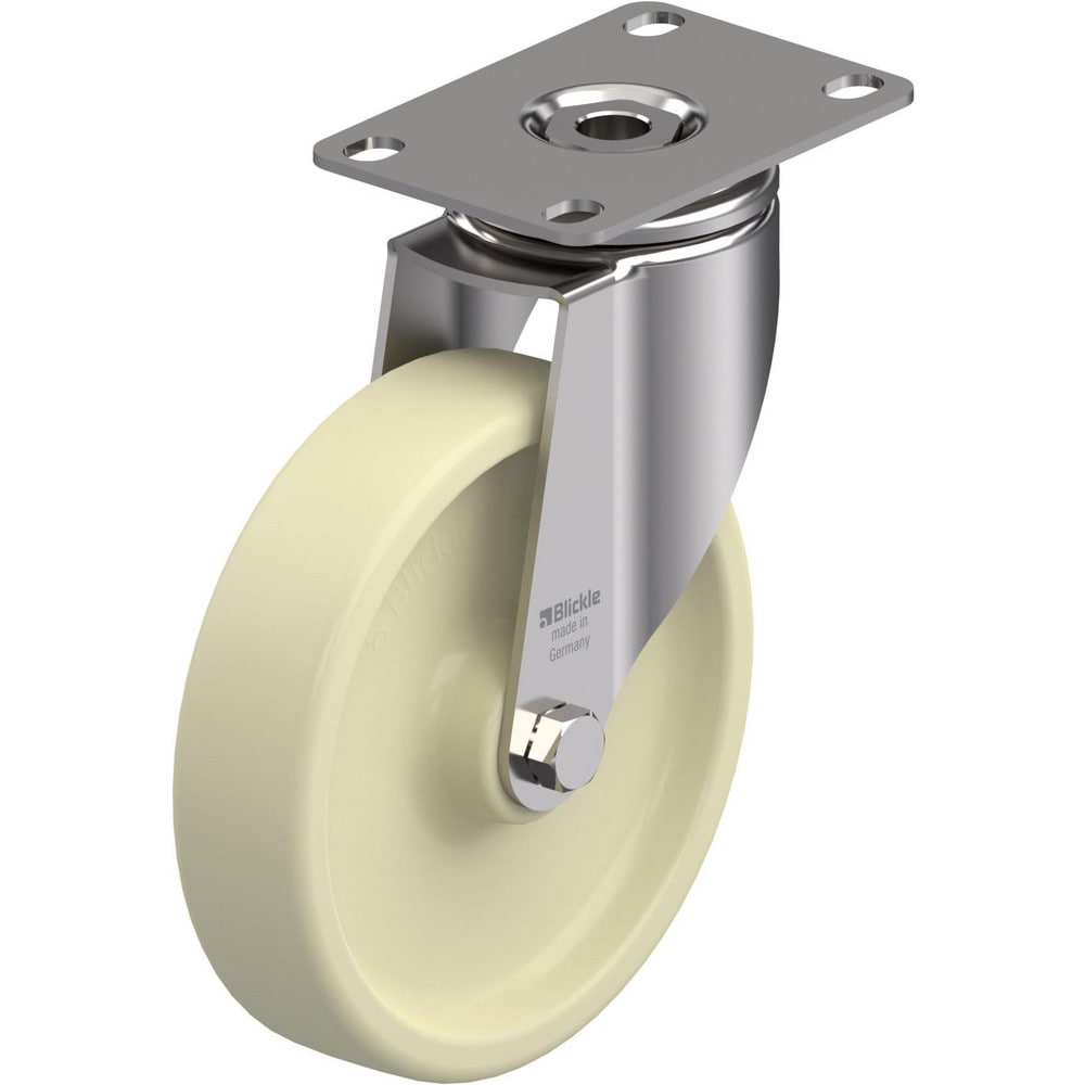 Top Plate Casters, Mount Type: Plate , Number of Wheels: 1.000 , Wheel Diameter (Inch): 4 , Wheel Material: Polyurethane , Wheel Width (Inch): 1-9/16  MPN:907784