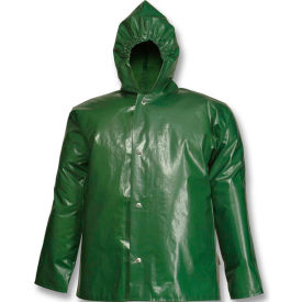 Tingley® J22168 Iron Eagle® Storm Fly Front Hooded Jacket Green Large J22168.LG