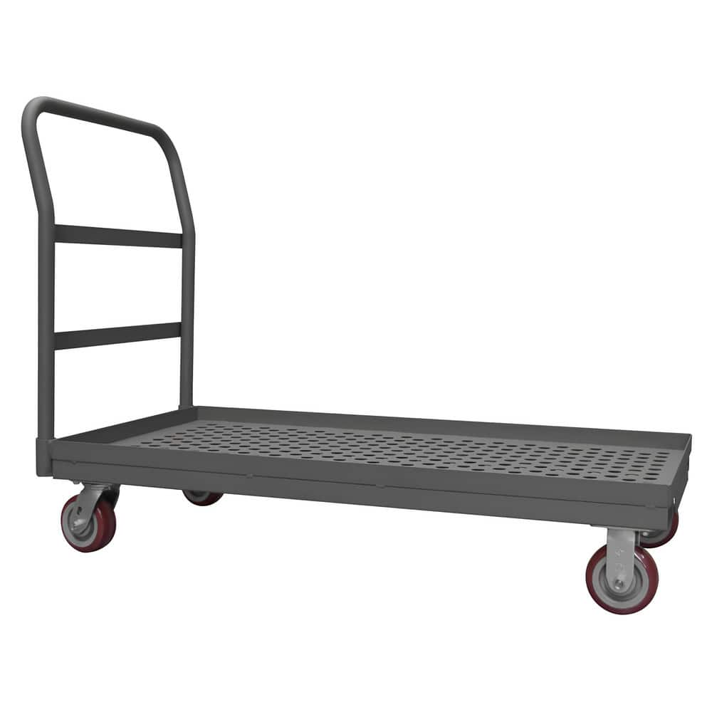 Bar, Panel & Platform Trucks, Type: Platform Truck , Load Capacity (Lb. - 3 Decimals): 1400.000 , Body Material: Steel , Height (Inch): 36-3/8  MPN:EPTPLU24365PU95