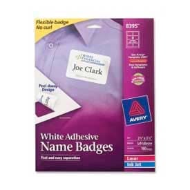 Avery® Adhesive Name Badge Labels 2-1/3