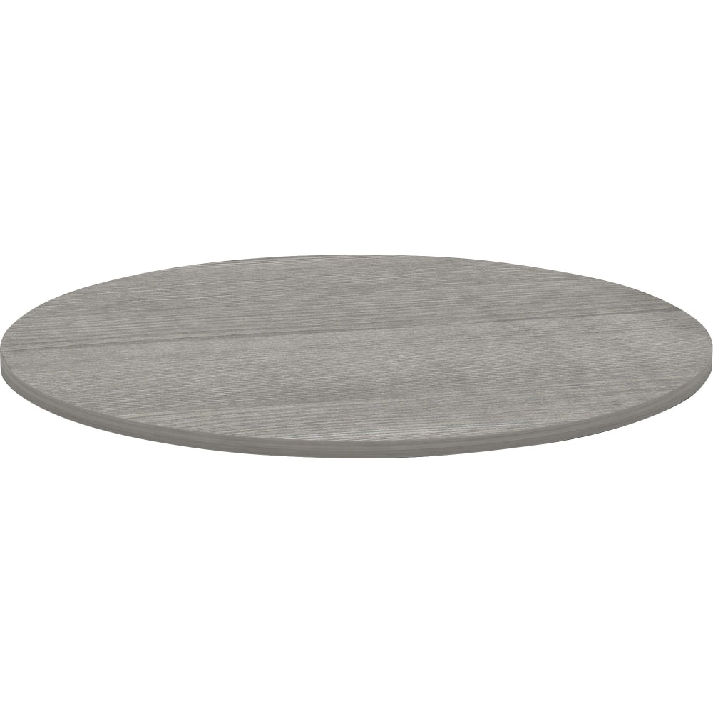 Lorell Round Conference Tabletop, 48in, Weathered Charcoal MPN:LLR69588