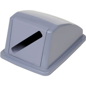 GoVets™ Recycling Paper Lid Gray 593GY260