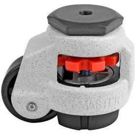 Foot Master® Swivel Stem Manual Leveling Caster GD-40S - 110 Lb. Cap. - 42mm Dia. Nylon Wheel GD-40S