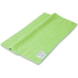 Boardwalk® Microfiber Cleaning Cloths 16 x 16 Green 24/Pack BWK16GRECLOTHV2