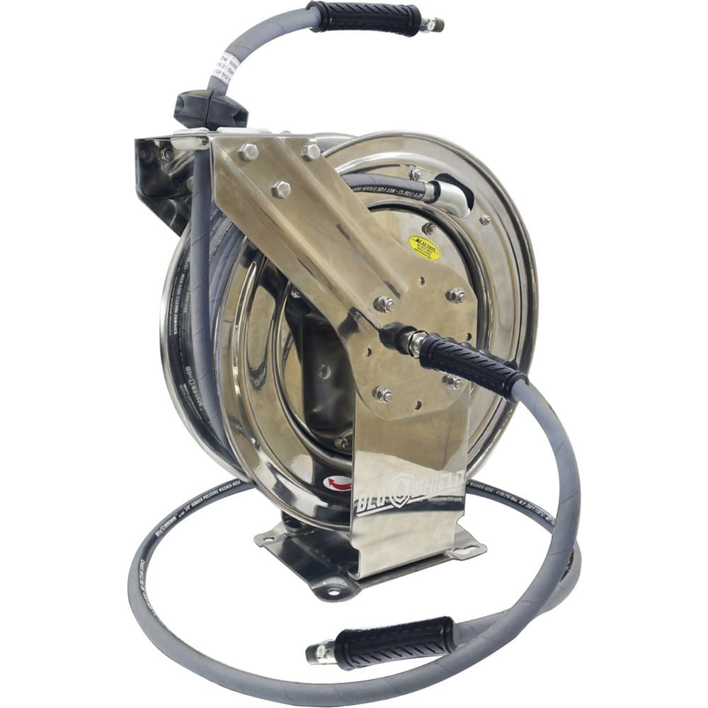 Hose Reels, Drive Type: Auto-Retractable , Reel Type: Open , Hose Length (Feet): 50.00  MPN:PWRSS3850-NM