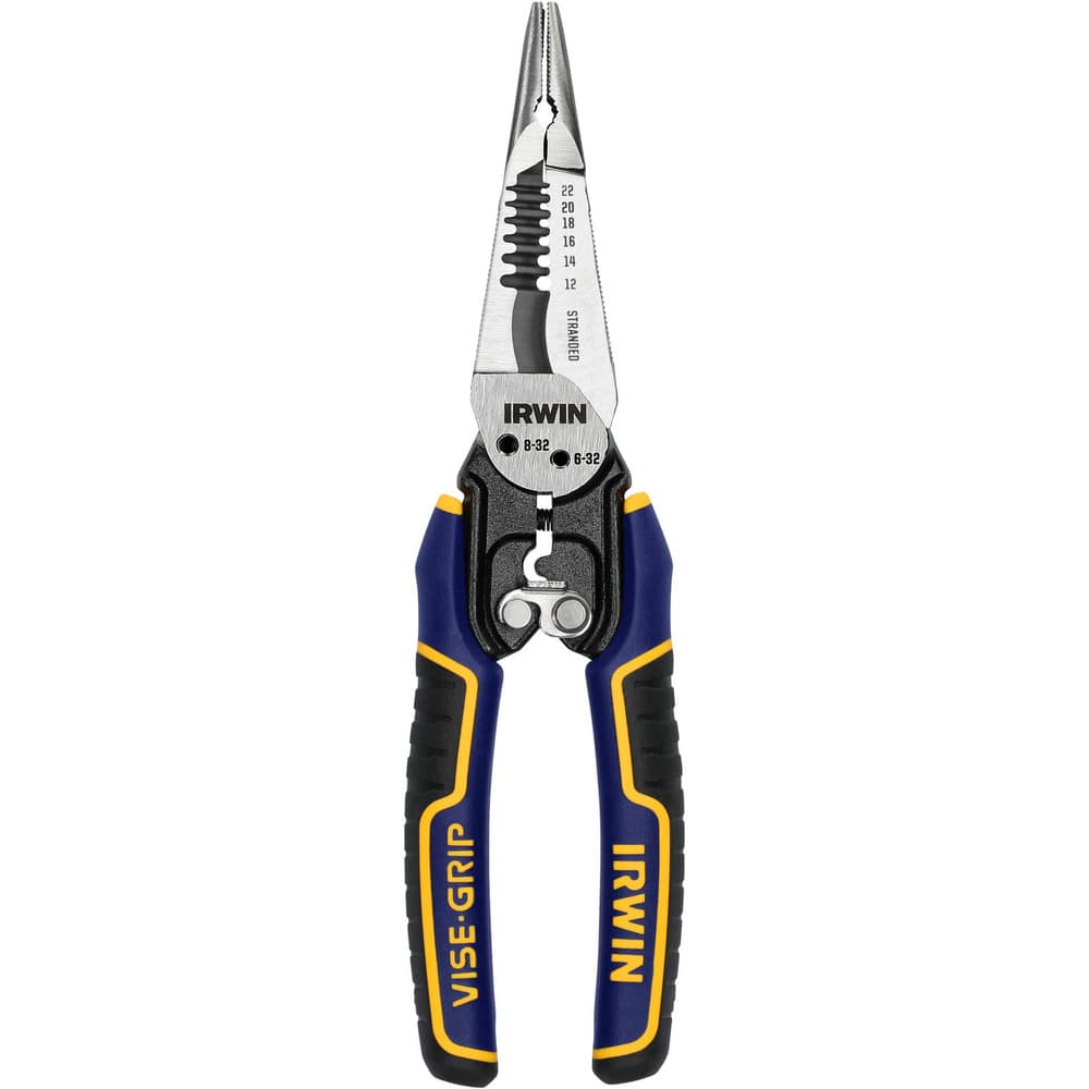 Wire & Cable Strippers, Maximum Capacity: 1 , Type: Wire Stripper/Crimper/Cutter , Minimum Wire Gauge: 22 , Insulated: No  MPN:IWHT84002